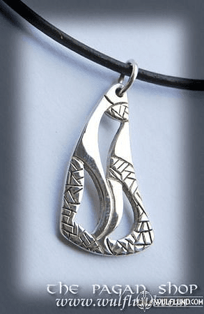 CELTIC NECKLACE, HANDCRAFTED SILVER JEWEL IV