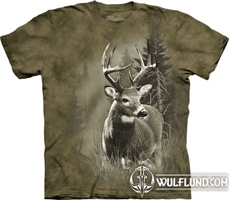 LONE BUCK - ANIMALS T SHIRT BY THE MOUNTAIN