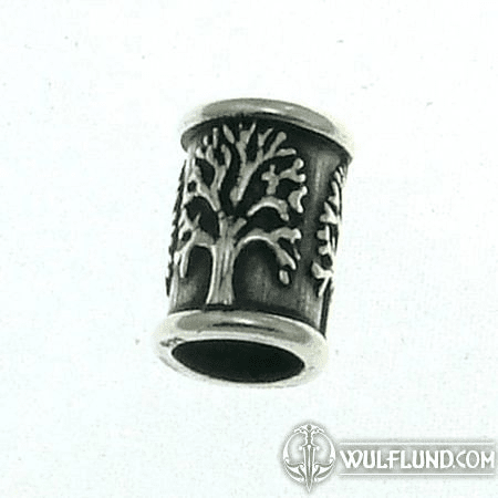 TREE OF LIFE - SILVER BEAD (NOT ONLY) FOR BEARD AG 925