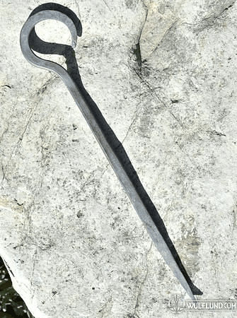 MEDIEVAL FORGED TENT PEG, XII. CENTURY