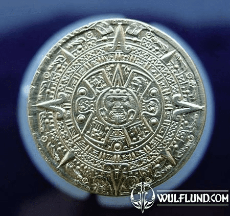 PIRATE COIN - AZTEC, BRASS