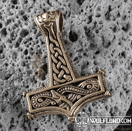 DRAGON, THOR'S HAMMER, BRONZE