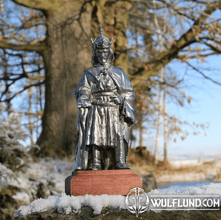 KARL IV., KÖNIG, ZINNFIGUR GROSS