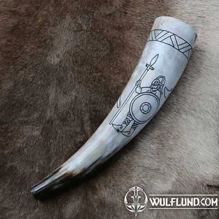 VIKING WARRIOR'S SIGNAL HORN 38 CM