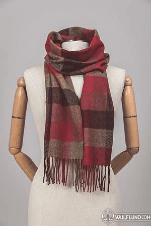 COUNTRY BLOCK CHECK SCARF, IRELAND