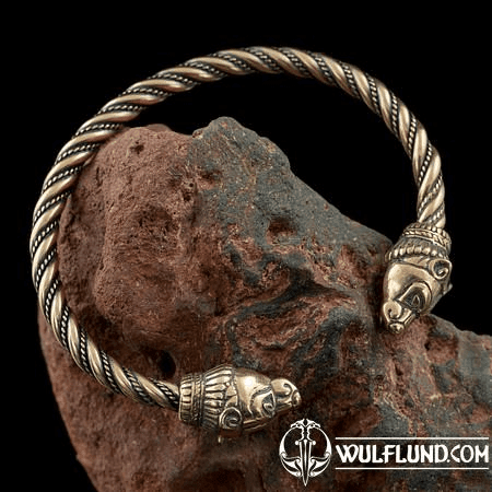 BERSERKER, BEAR, BRONZE BRACELET