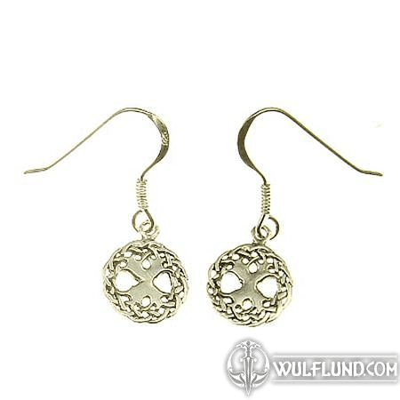 TREE OF LIFE, SILVER EARRINGS, AG 925