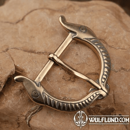 SLEIPNIR, VIKING BUCKLE, BRONZE