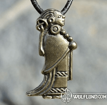 VALKYRIE, PENDANT, TIN ALLOY