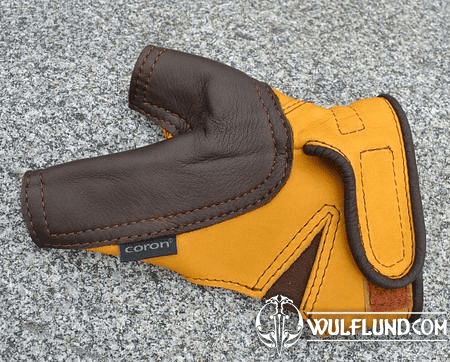 ARCHERY GLOVE, FINE LEATHER, PROFESSIONAL