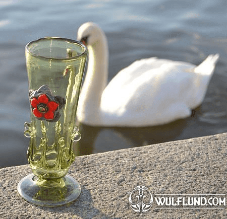 ROSENBERG GOBLET, HISTORICAL GLASS
