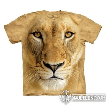 BIG FACE LIONESS, T-SHIRT, THE MOUNTAIN