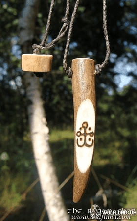 FAVOUR OF GODS, REINDEER TOOTH NECKLACE, JEWELRY OF LAPLAND