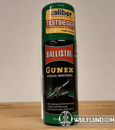 GUNEX, BALLISTOL, OIL FOR GUNS AND COLD WEAPONS, 50 ML