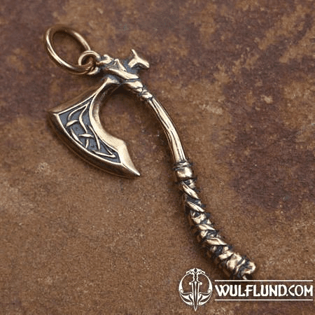 WARIOR'S AXE, PENDANT BRONZE