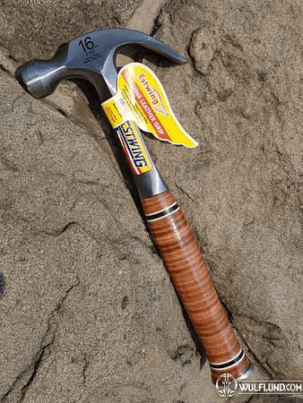 CLAW HAMMER LEATHER GRIP ESTWING USA