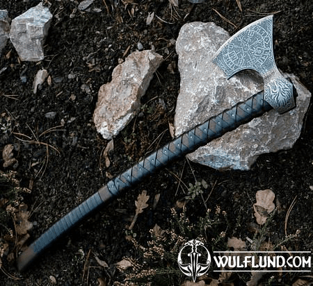 FENRIR, ETCHED VIKING AXE