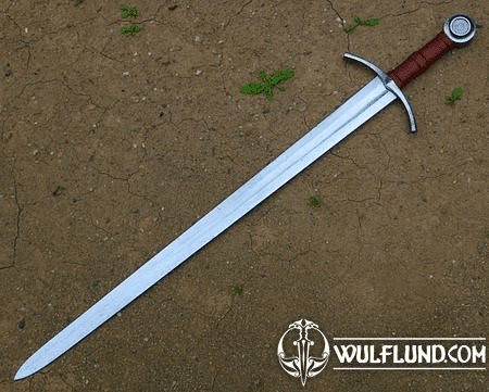 ROHAN, MEDIEVAL SWORD FORGED, SHARP REPLICA