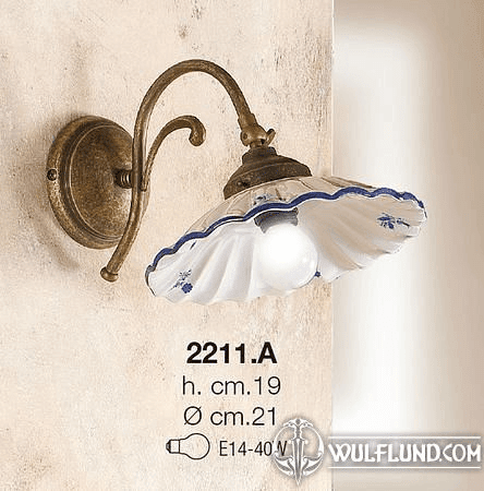 TIROLIA CERAMIC WALL LAMP 2211-A