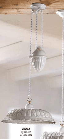 LIVIA CERAMIC PENDANT LAMP 2220-1