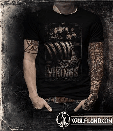 VIKINGS ON TOUR, MEN'S T-SHIRT