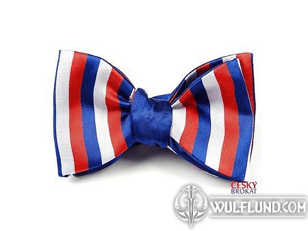 TRICOLOR BUTTERFLY BOW TIE