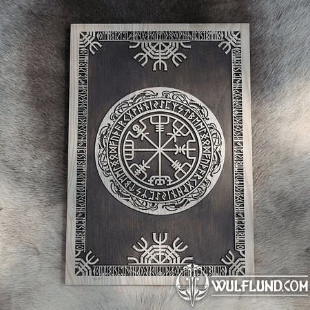 VEGVÍSIR WALL DECORATION PLAQUETTE 32 X 45 CM