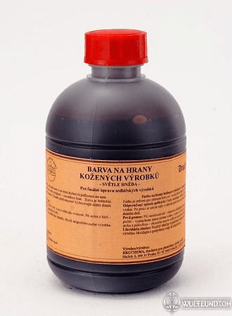 LIGHT BROWN EDGE DYE FOR LEATHER, 300 ML