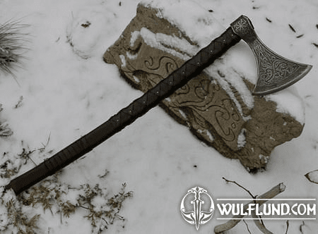 SKJALDBORG, ETCHED VIKING AXE