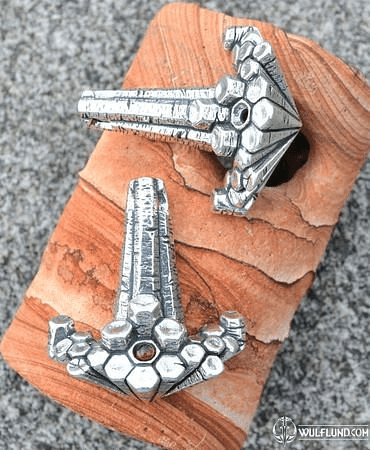 DIMMUBORGIR - THOR HAMMER BY WULFLUND, STERLINGSILVER 29 G.