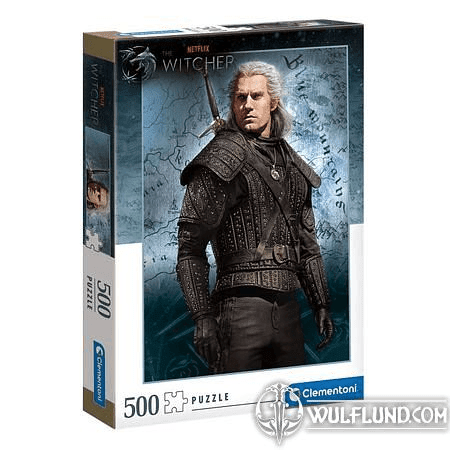 THE WITCHER JIGSAW PUZZLE GERALT OF RIVIA (500 DÍLŮ)