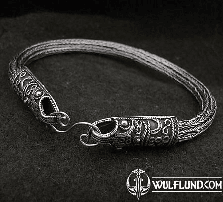 VIKING KNIT, WIKINGER, ARMBAND, SILBER 925