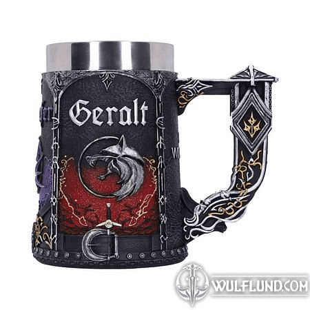 THE WITCHER TRINITY TANKARD 15.5CM