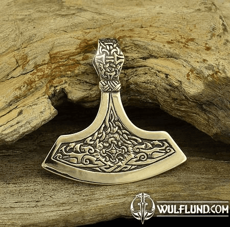 HERSIR, NORSE AXE, PENDANT, BRONZE