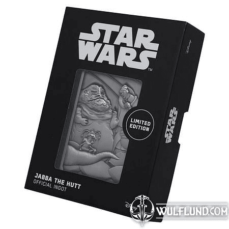 STAR WARS ICONIC SCENE COLLECTION LIMITED EDITION INGOT JABBA THE HUT