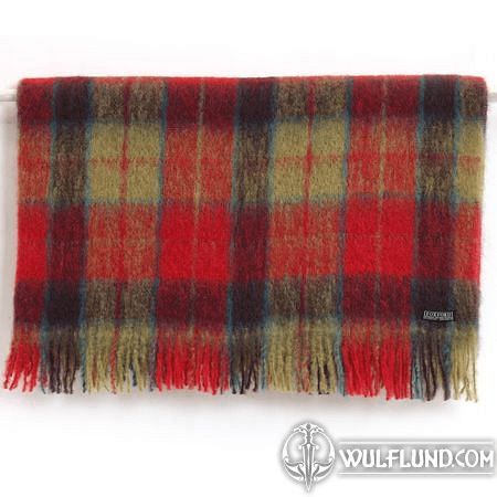 HERITAGE TARTAN, MOHAIR BLANKET