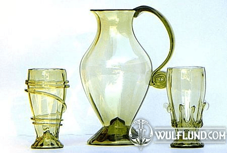 FLORENCE, HISTORICAL GLASS SET