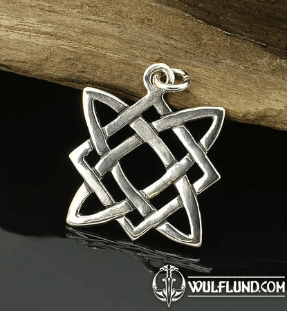 STAR OF SVAROG, SILVER PENDANT