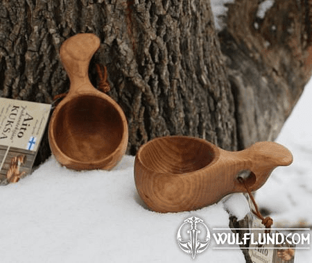 KUKSA, VISAKUKSA, BIRKENSCHALE AUS LAPPLAND