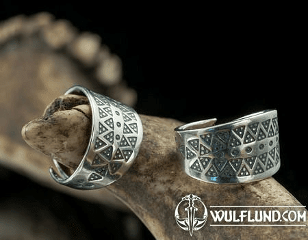 WIKINGER-RING, STERLING SILBER, REPLIK