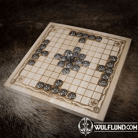 HNEFATAFL - VIKING CHESS ÓÐINS HRAFNAR