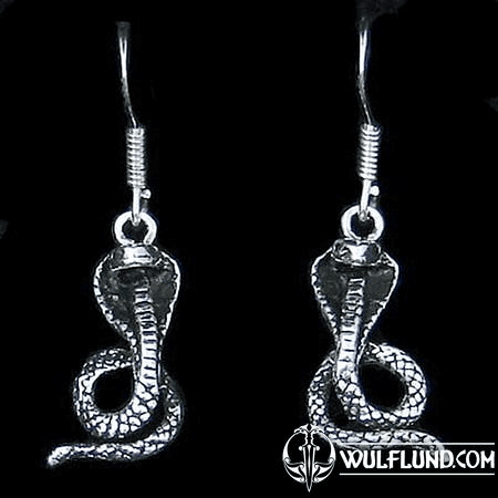 COBRA - SILVER SNAKE EARRINGS AG 925