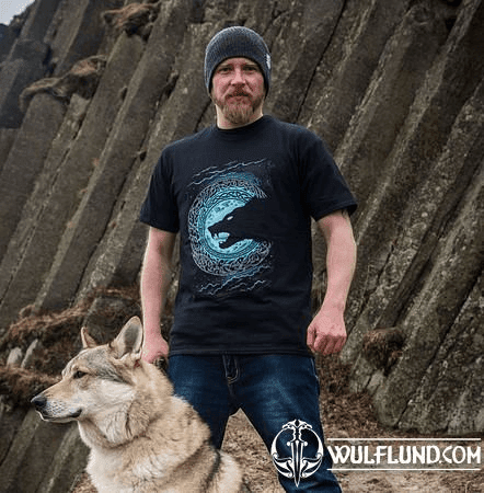 FENRIR, VIKING WOLF, T-SHIRT