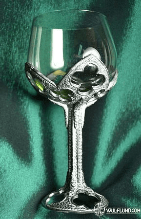 GOTHIC GOBLET, FORREST GLASS