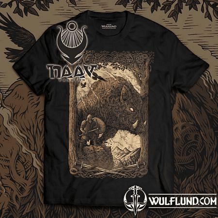 WILD BOAR SPIRIT, T-SHIRT, NAAV