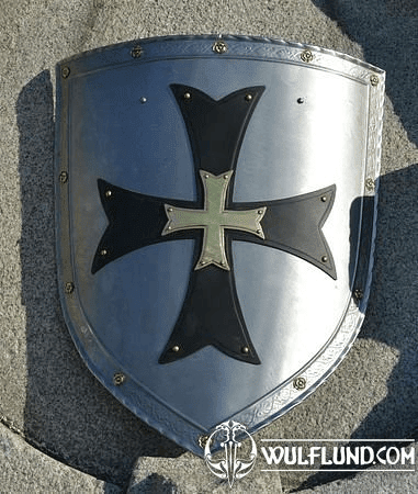 GOTHIC, DECORATIVE SHIELD WITH THE CROSS