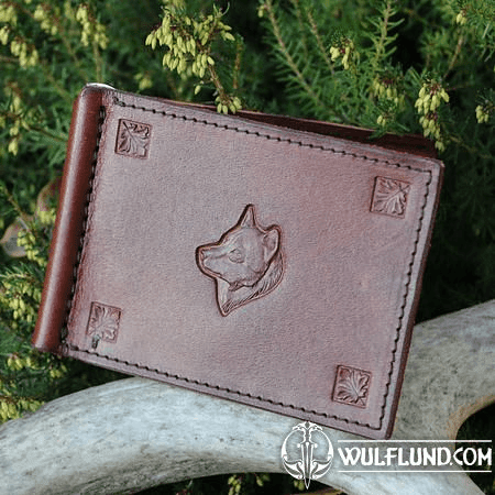 WOLF - LEATHER WALLET