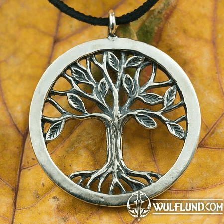 TREE OF LIFE PENDANT, STERLING SILVER