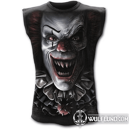 CIRCUS OF TERROR - SLEEVELESS T-SHIRT BLACK