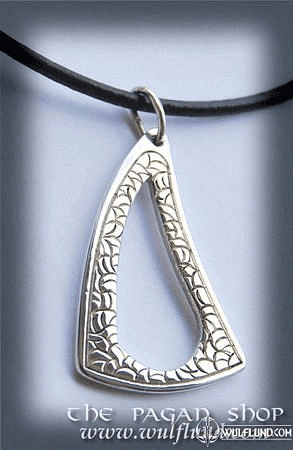 CELTIC NECKLACE, HANDCRAFTED SILVER PENDANT, III